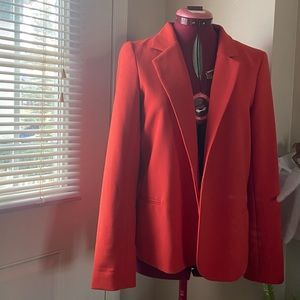 Silence and Noise women rust orange lined long sleeves cardigan. Size M. Used.